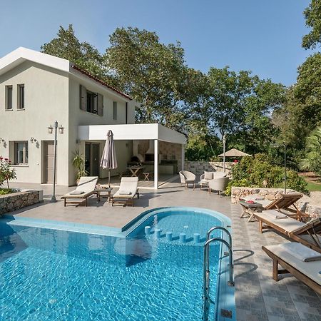 Villa Nature, Heated Pool Kalyves Extérieur photo