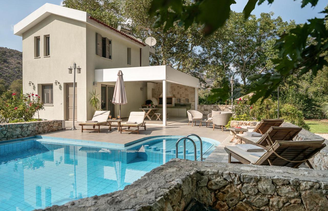 Villa Nature, Heated Pool Kalyves Extérieur photo