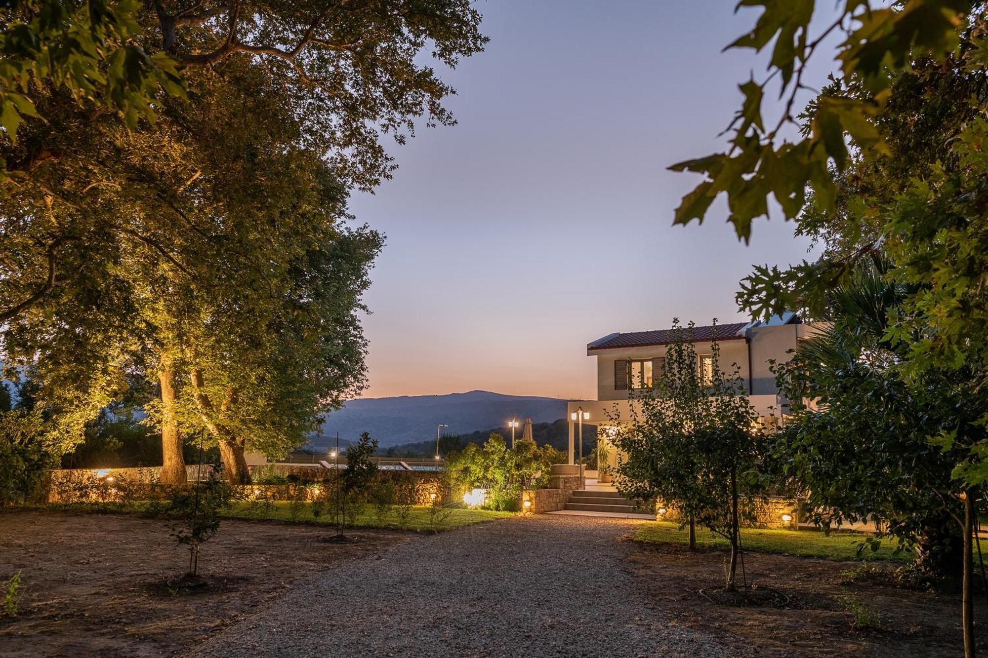 Villa Nature, Heated Pool Kalyves Extérieur photo