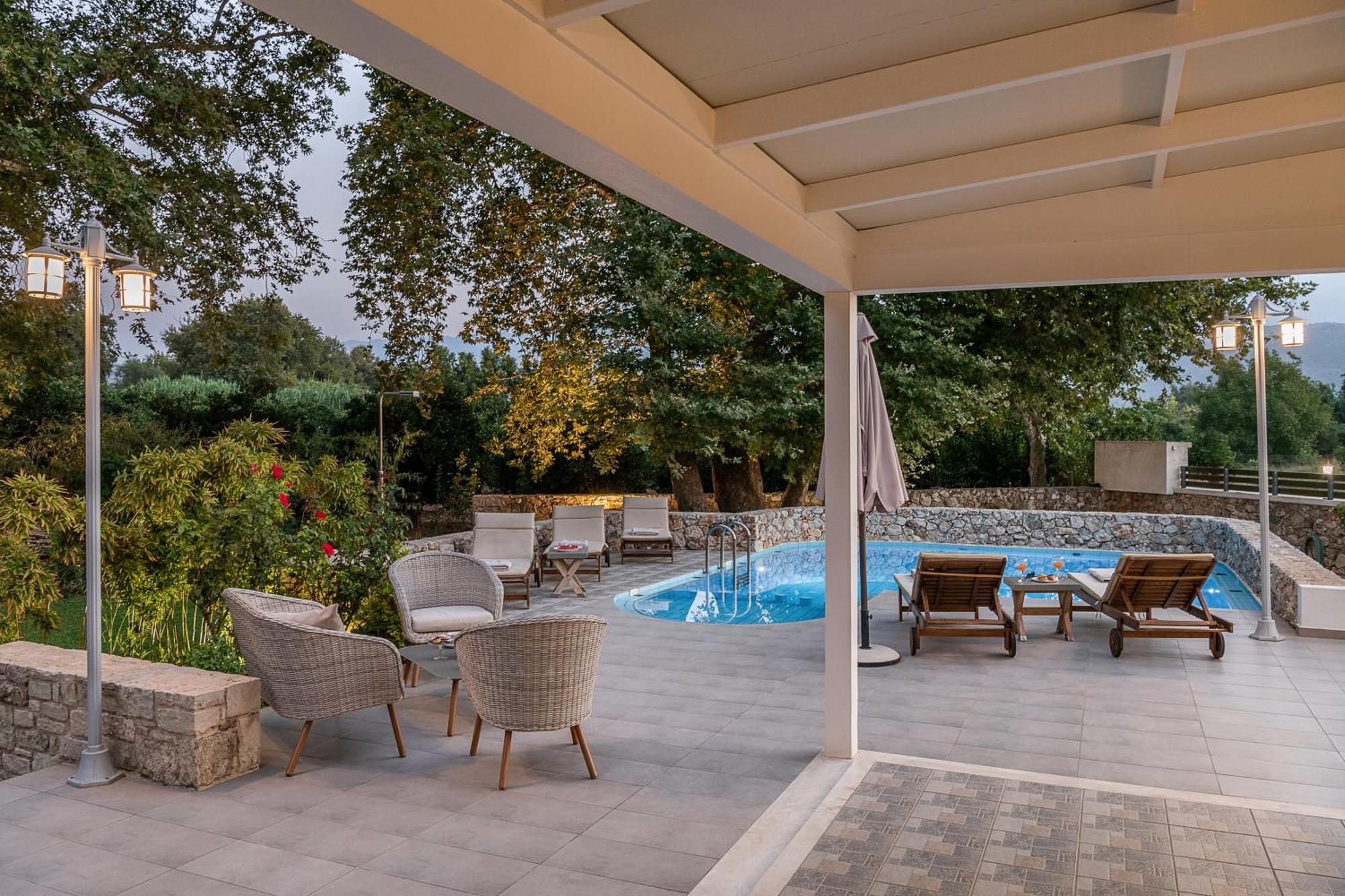 Villa Nature, Heated Pool Kalyves Extérieur photo
