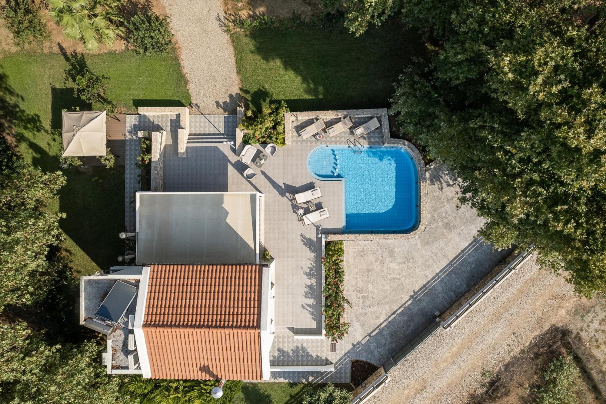 Villa Nature, Heated Pool Kalyves Extérieur photo