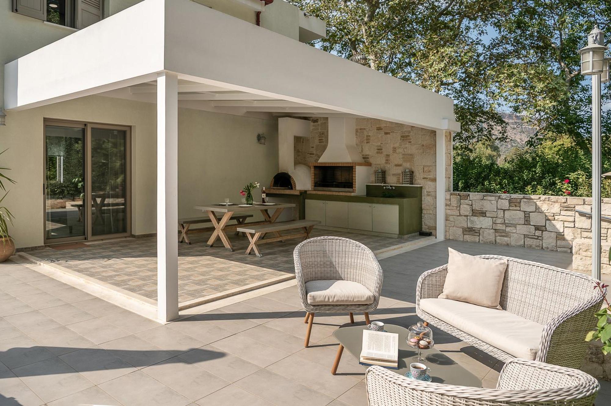 Villa Nature, Heated Pool Kalyves Extérieur photo