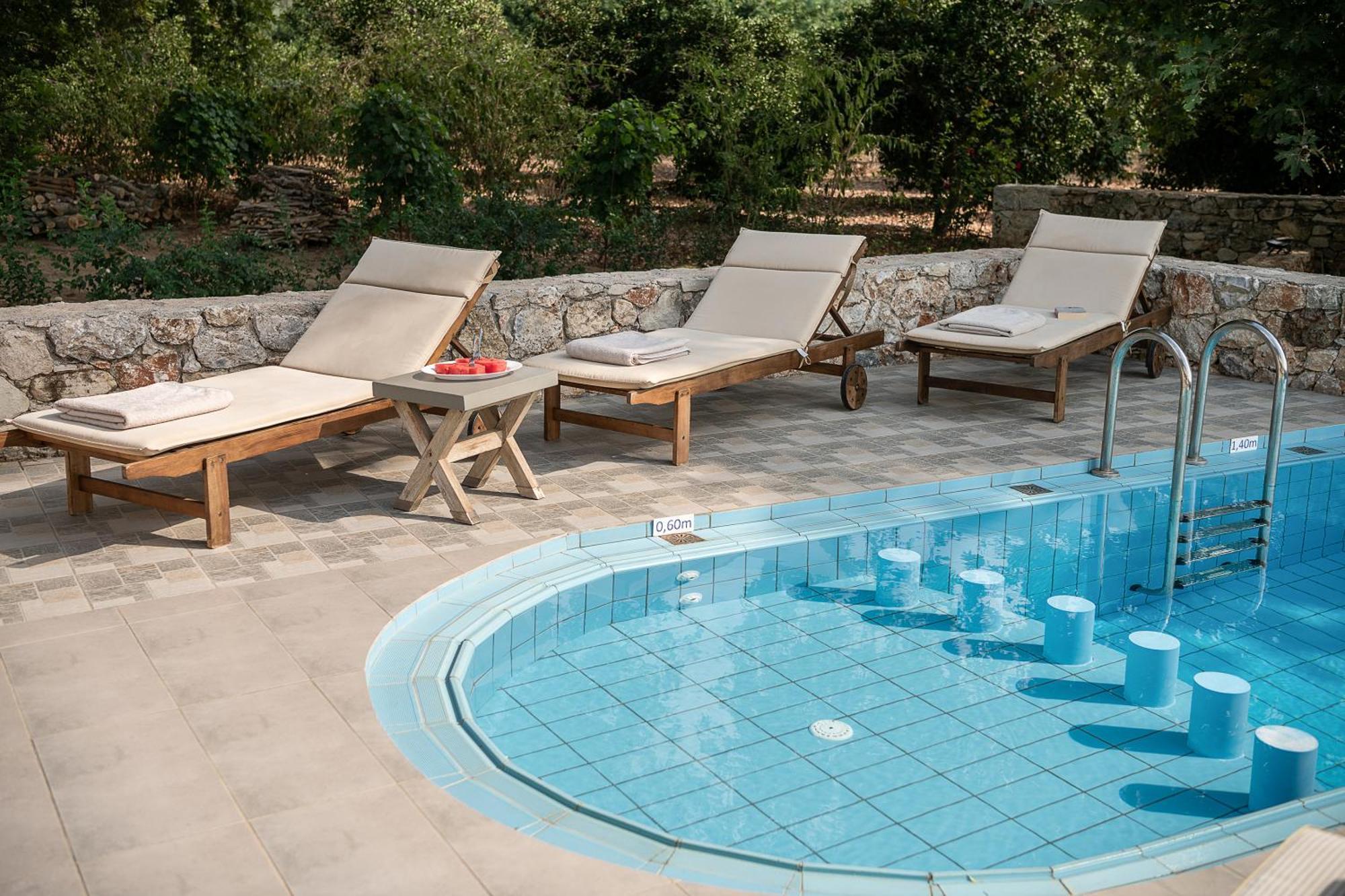 Villa Nature, Heated Pool Kalyves Extérieur photo