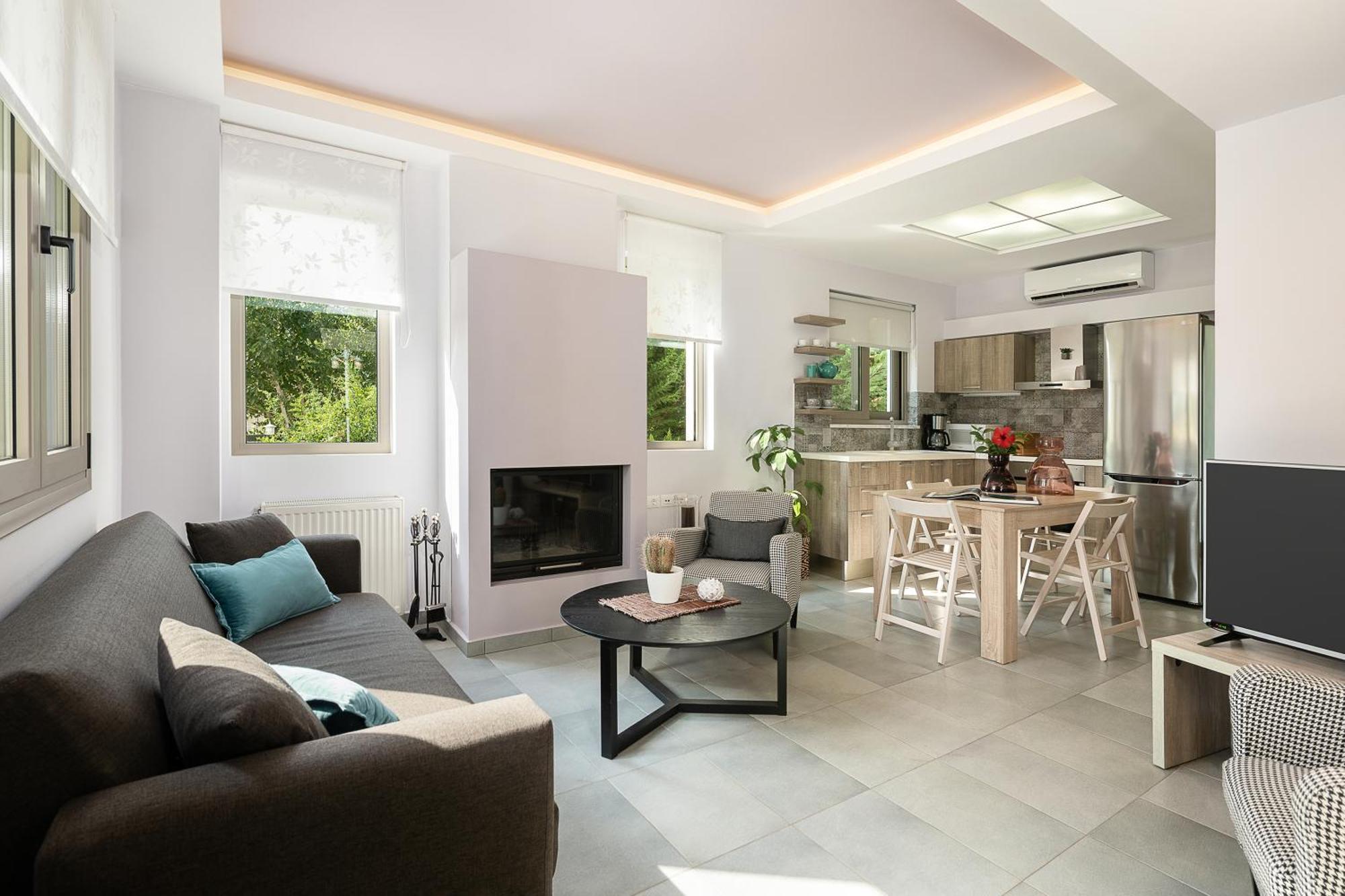 Villa Nature, Heated Pool Kalyves Extérieur photo